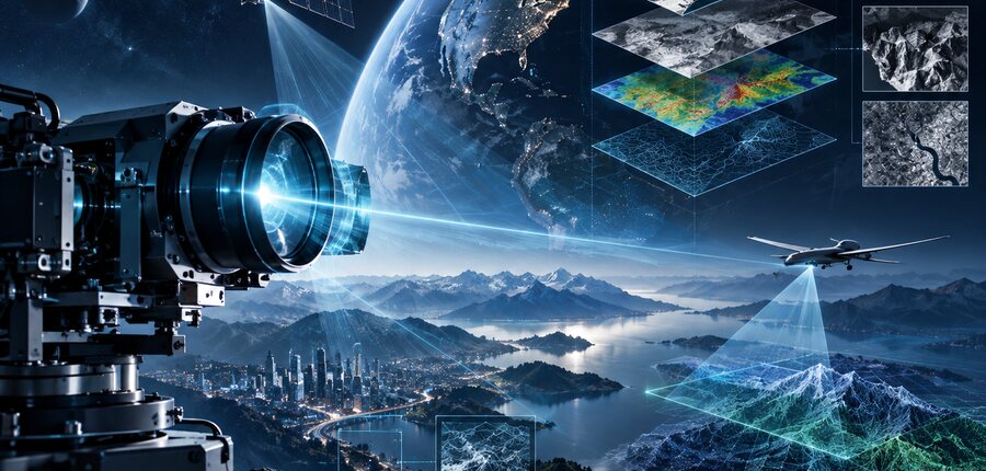 Photonics, Sensing & Spatial Intelligence illustration