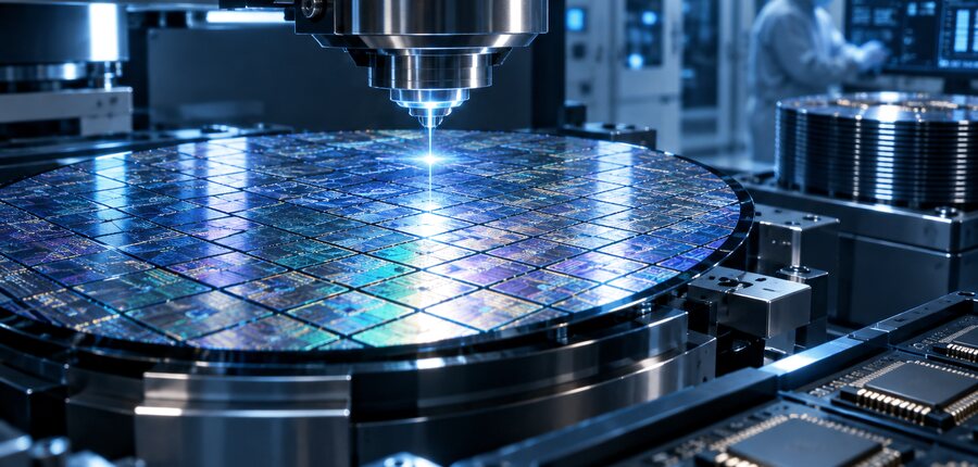 Semiconductors illustration