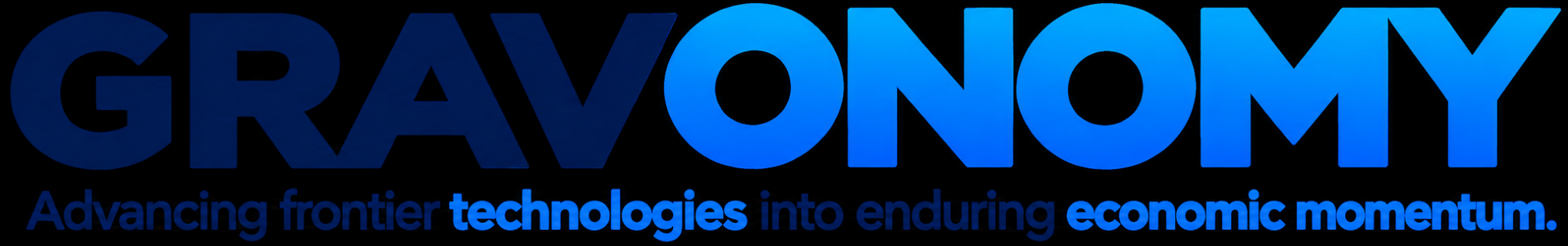 Gravonomy — Advancing frontier technologies into enduring economic momentum.